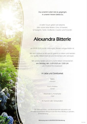 Bestattung Unvergessen Musterparte 03