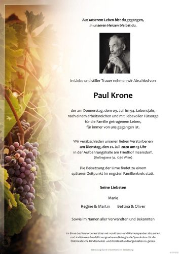 Bestattung Unvergessen Musterparte 07